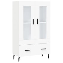 Derby Display Cabinet With 2 Doors 1 Drawer In White