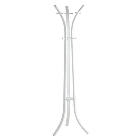 Evansville Metal Coat Stand With 9 Hooks In White