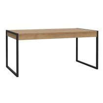 Harbor Wooden Dining Table Rectangular In Riviera Oak