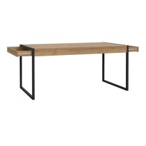 Harbor Wooden Dining Table Rectangular In Riviera Oak