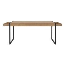 Harbor Wooden Dining Table Rectangular In Riviera Oak