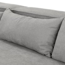 Beilla Polyster Fabric Corner Sofa Universal In Grey