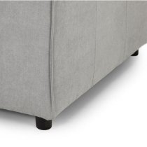 Beilla Polyster Fabric Corner Sofa Universal In Grey