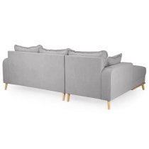 Buxton Fabric Left Hand Corner Sofa In Grey