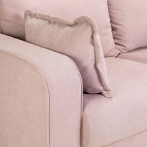 Buxton Fabric Right Hand Corner Sofa In Pink