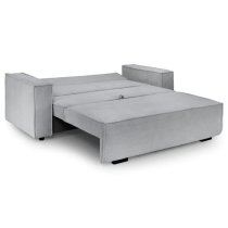 Cadiz Fabric 3 Seater Sofa Bed In Grey