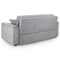 Cadiz Fabric 3 Seater Sofa Bed In Grey