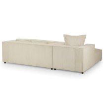 Charlie Fabric Corner Sofa Left Hand In Natural