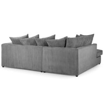 Hyeres Fabric Corner Sofa Left Hand In Grey