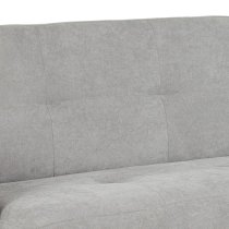 Kira Fabric Sofa Bed Corner In Grey