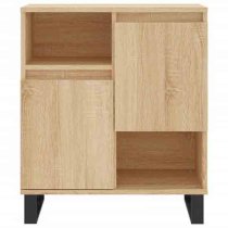 Celina Wooden Sideboard With 2 Doors In Sonoma Oak