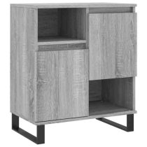 Celina Wooden Sideboard With 2 Doors In Grey Sonoma