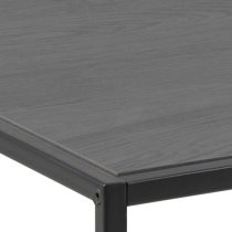 Salvo Wooden Coffee Table Rectangular In Ash Black