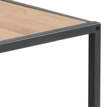 Salvo Wooden Nest Of 2 Tables Square In Matt Wild Oak