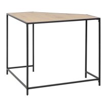 Salvo Wooden Laptop Desk Corner In Matt Wild Oak