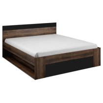 Biloxi Wooden Divan King Size Bed In Monastery Oak