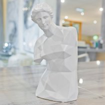 Visalia Ceramic Venus De Milo Sculpture In White