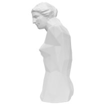 Visalia Ceramic Venus De Milo Sculpture In White