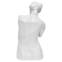 Visalia Ceramic Venus De Milo Sculpture In White