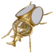 Destin Rhino Beetle Ornament In Gold