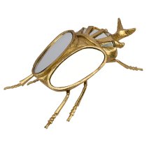 Destin Rhino Beetle Ornament In Gold