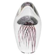 Bogota Glass Jellyfish Ornament In Black