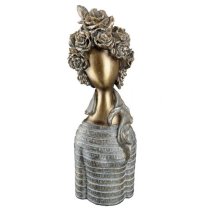 Ocala Polyresin Linea Sculpture In Gold