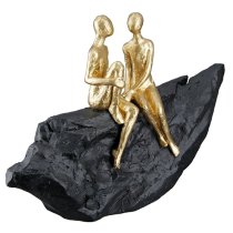 Ocala Polyresin In Love Sculpture In Gold