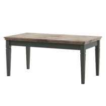 Eilat Wooden Coffee Table In Green