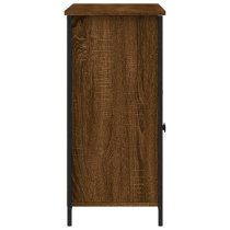 Lecco Wooden Sideboard With 3 Doors In Brown Oak