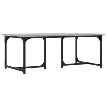 Rivas Wooden Coffee Table Rectangular In Grey Sonoma Oak