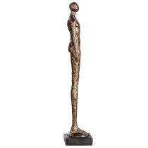 Ocala Polyresin Millenium Bronze Sculpture Large In Brown