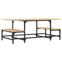 Rivas Wooden Coffee Table In Sonoma Oak