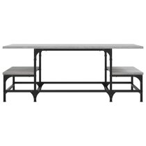 Rivas Wooden Coffee Table In Grey Sonoma Oak