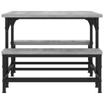 Rivas Wooden Coffee Table In Grey Sonoma Oak