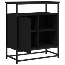 Ambon Wooden Sideboard With 1 Doors In Black