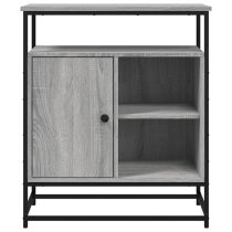 Ambon Wooden Sideboard With 1 Doors In Grey Sonoma Oak