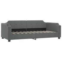 Hervey Fabric Daybed With Guest Bed In Dark Grey