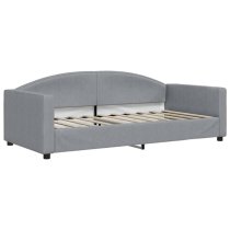 Jersey Fabric Daybed In Light Grey