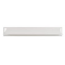 Murcia High Gloss Wall Shelf In White