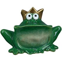 Moline Ceramics Frog Sammy Sculpture In Green