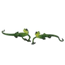 Ocala Polyresin Lizard Charly Green Sculpture Small In Green