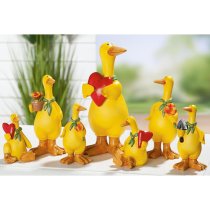 Ocala Polyresin Goose Gregor Standing Sculpture In Yellow