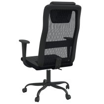 Salvo Mesh Fabric Home And Office Chair In Black