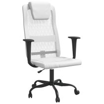 Salvo Mesh Fabric Home And Office Chair In White