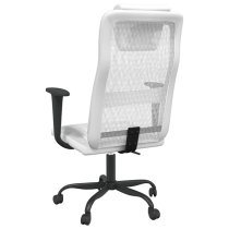 Salvo Mesh Fabric Home And Office Chair In White