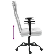 Salvo Mesh Fabric Home And Office Chair In White