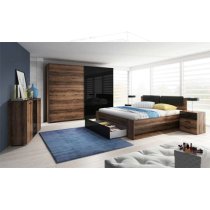 Glens Wooden Divan Double Bed In Monastery Oak