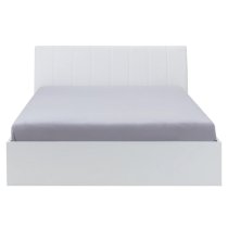 Iowa High Gloss King Size Bed In White