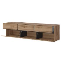 Kodak Wooden TV Stand With 3 Doors 3 Drawers In Wotan Oak